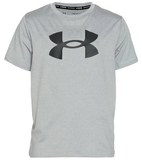 Boys' Short Sleeve Core Surf Shirt - Mod Gray | Under Armour - Jenni Kidz