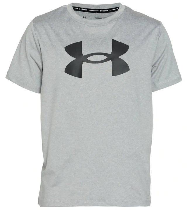 Boys' Short Sleeve Core Surf Shirt - Mod Gray | Under Armour - Jenni Kidz