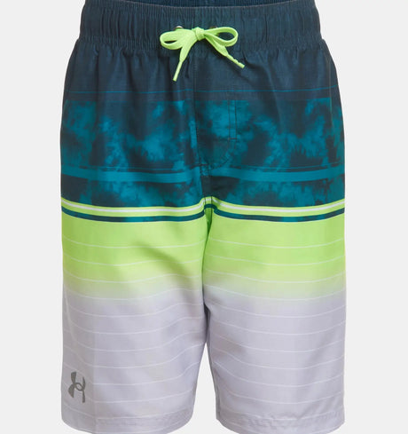 Boys' Tie-Dye Stripe Volley Shorts | Under Armour - Under Armour