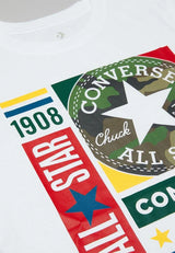 Boys Camo Mixed Box Graphic T-Shirt | Converse - Jenni Kidz