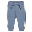 Boys Jogger Pants Blue Melange | Dirkje - Dirkje