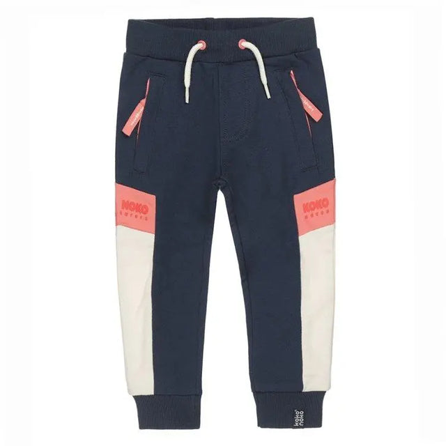 Boys Jogging Pants Dark Blue With Stripe | Koko-Noko - Jenni Kidz