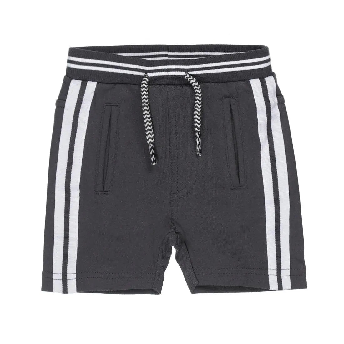 Boys Jogging Short Dark Blue White | Dirkje - Jenni Kidz