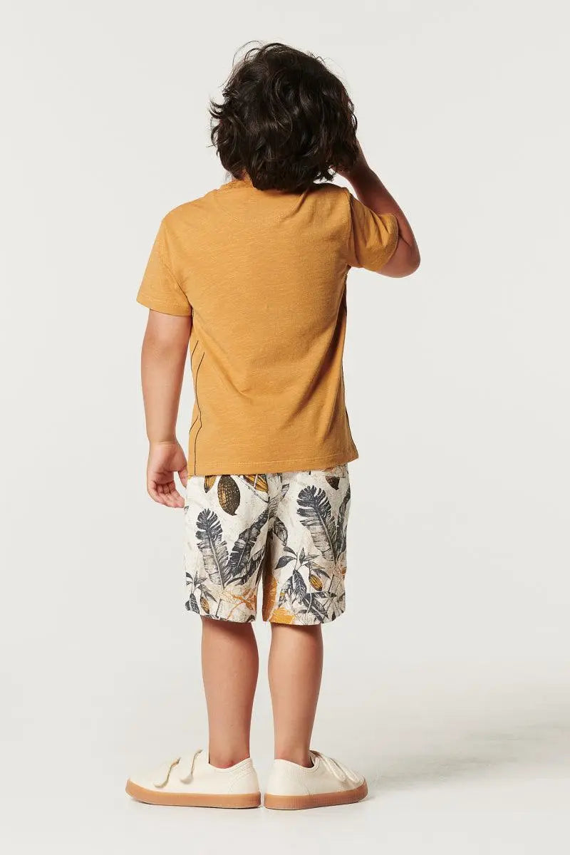 Boys Shorts Giridih Allower Print | Noppies - Jenni Kidz