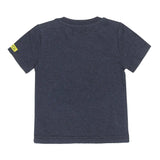 Boys T-shirt Blue Melange Surf | Dirkje - Jenni Kidz