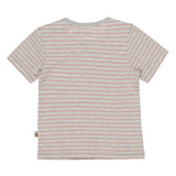 Boys T-shirt Grey Orange Lion | Dirkje - Jenni Kidz