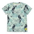 Boys T-shirt Light Green Cockatoo | Dirkje - Jenni Kidz