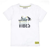 Boys T-shirt White Cockatoo | Dirkje - Jenni Kidz