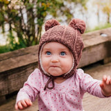 Brown Bear Winter Ear Flap Hat | Jan & Jul - Jenni Kidz