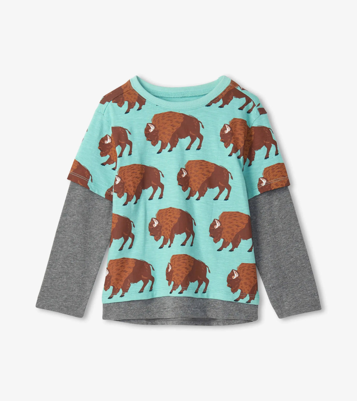 Buffalo Herd Fooler Tee | Hatley - Jenni Kidz