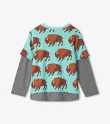 Buffalo Herd Fooler Tee | Hatley - Jenni Kidz