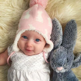 Bunny Sisters Winter Ear Flap Hat | Jan & Jul - Jenni Kidz