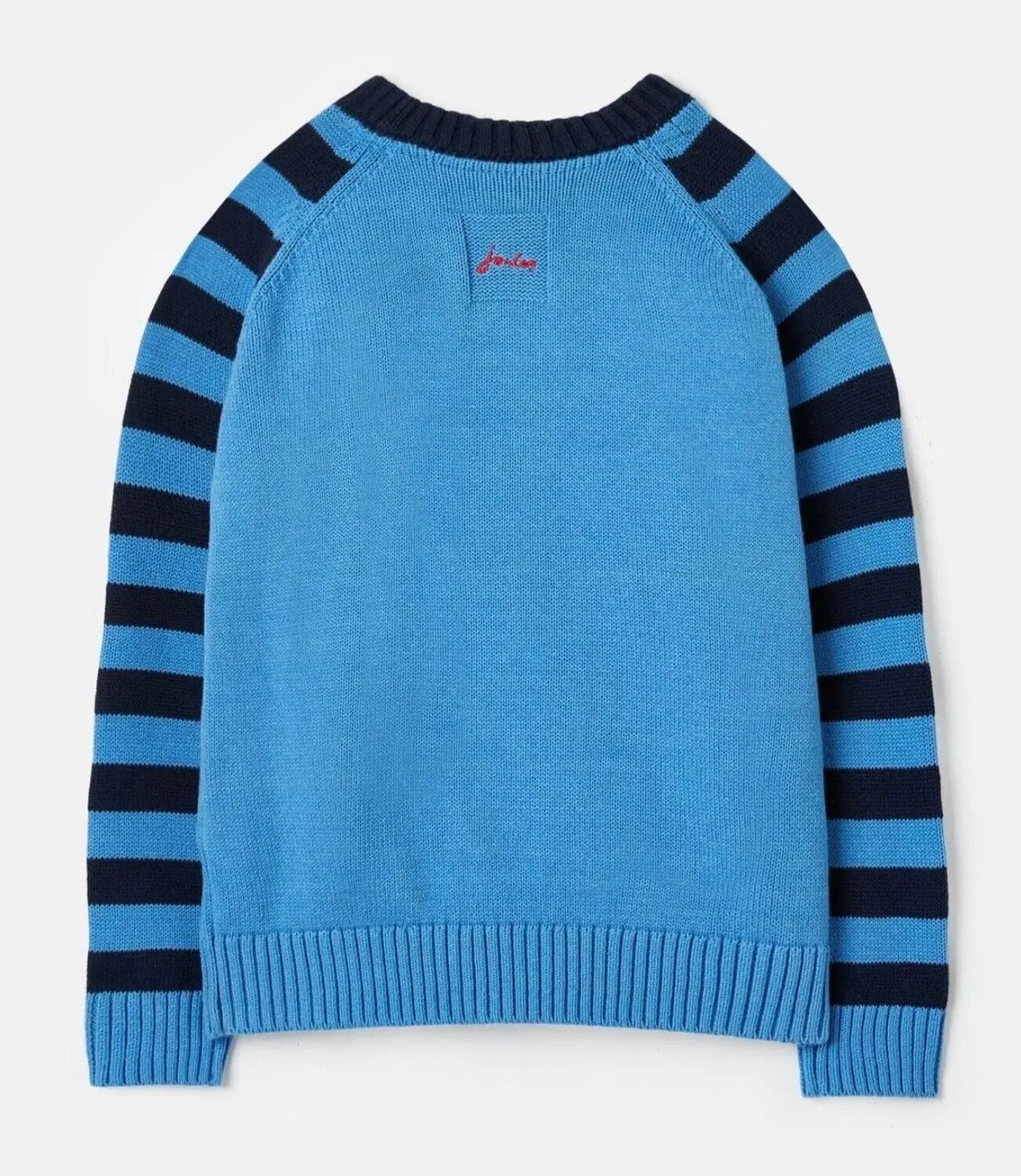 Burford Intarsia Crew Neck Knit Sweater | Joules - Jenni Kidz