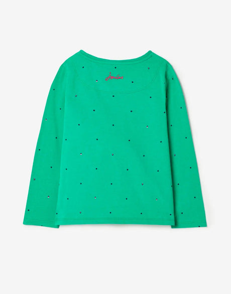 Chomp Long Sleeve Interactive Applique Artwork T-Shirt | Joules - Joules