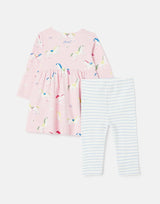 Christina Organically Grown Cotton Dress Set | Joules - Joules