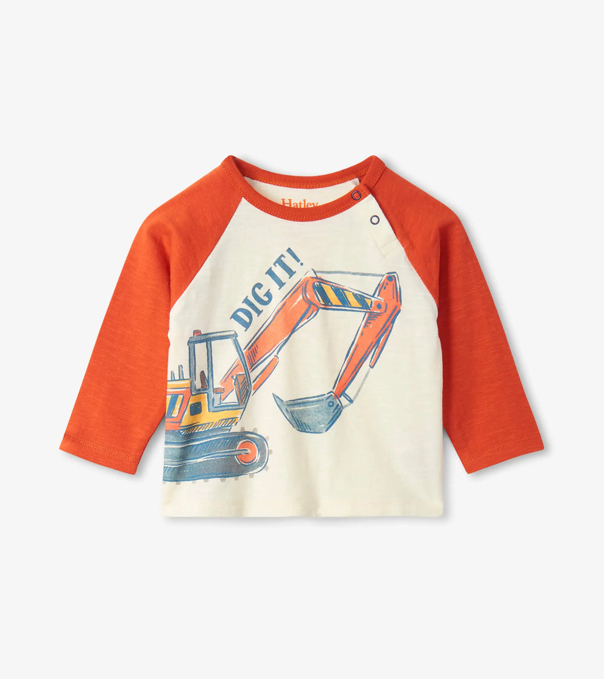 Construction Raglan Baby Tee | Hatley - Hatley