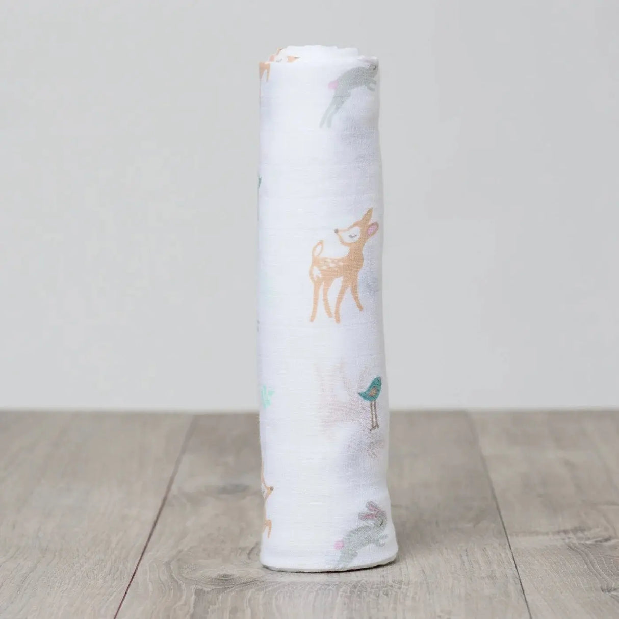 Cotton Muslin Swaddle - Little Fawn | Lulujo - Jenni Kidz