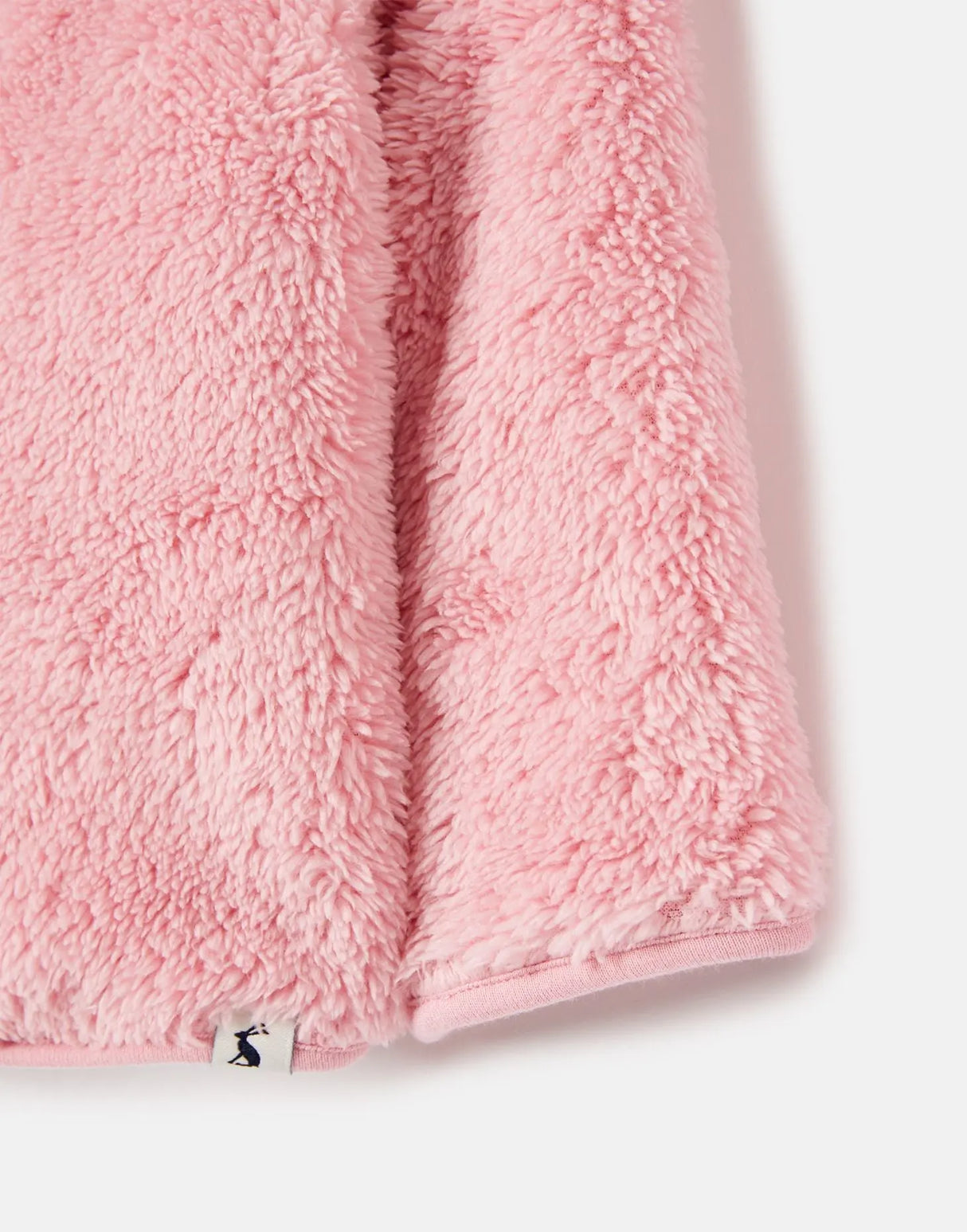 Cuddle Zip Through Recycled Fleece - Catpink | Joules - Joules