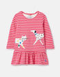 Dazzle Organically Grown Cotton Artwork Dress | Joules - Jenni Kidz