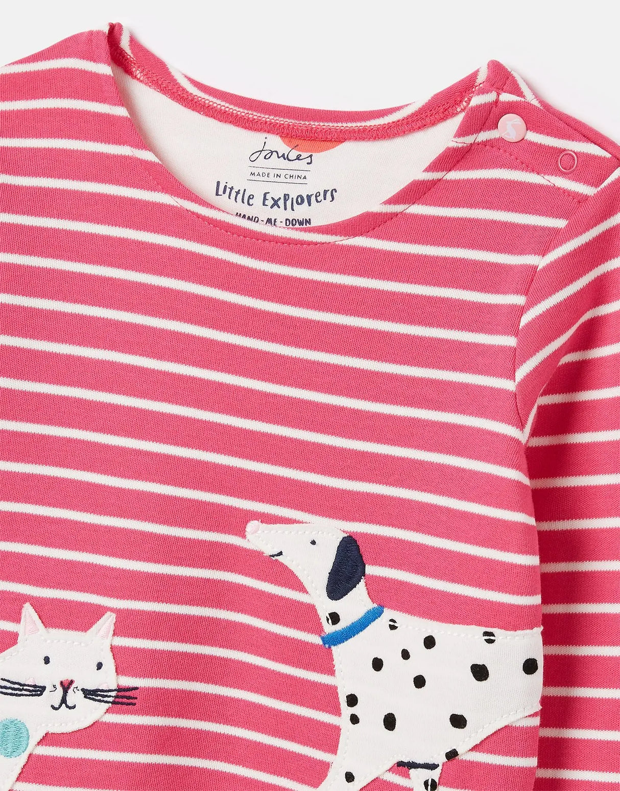 Dazzle Organically Grown Cotton Artwork Dress | Joules - Jenni Kidz