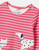 Dazzle Organically Grown Cotton Artwork Dress | Joules - Jenni Kidz