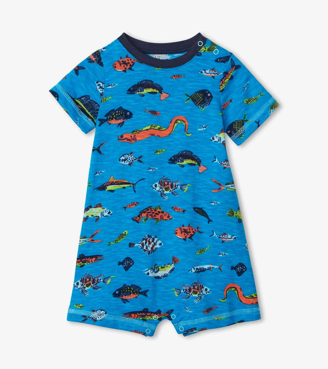 Deep Sea Fish Baby Romper | Hatley - Jenni Kidz