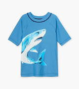 Deep Sea Shark Short Sleeve Rashguard | Hatley - Jenni Kidz