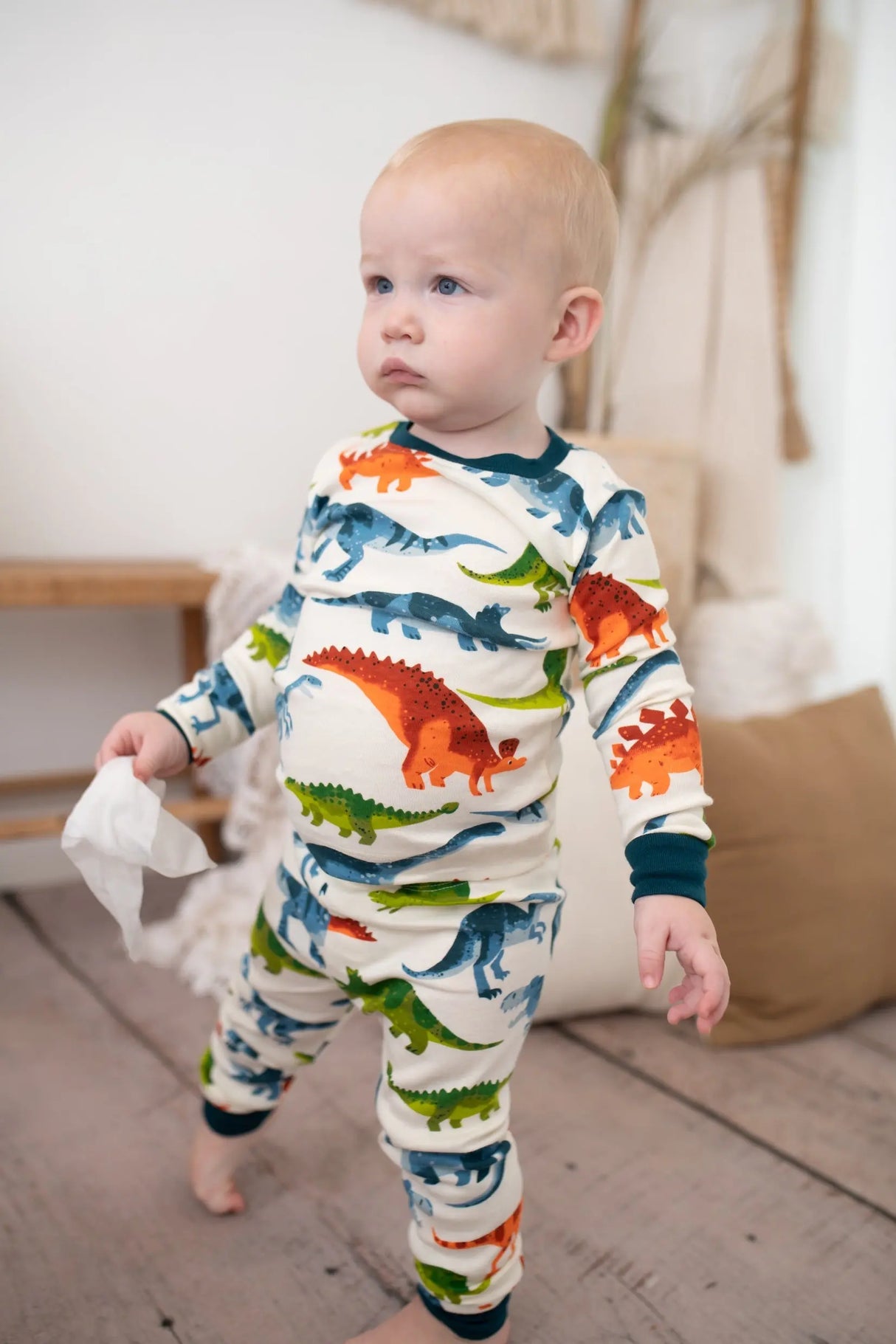 Dino Park Organic Cotton Pajama Set | Hatley - Jenni Kidz