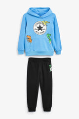 Dino Pullover Hoodie And Joggers Set | Converse - Jenni Kidz