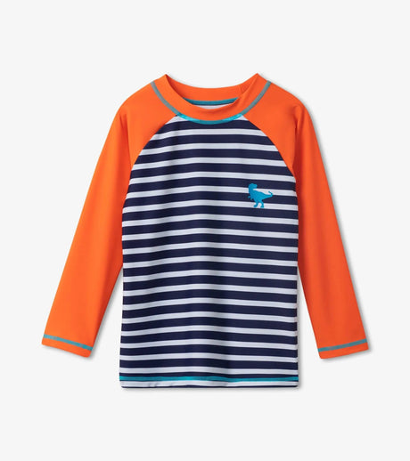 Dino Silhouette Long Sleeve Rashguard | Hatley - Jenni Kidz