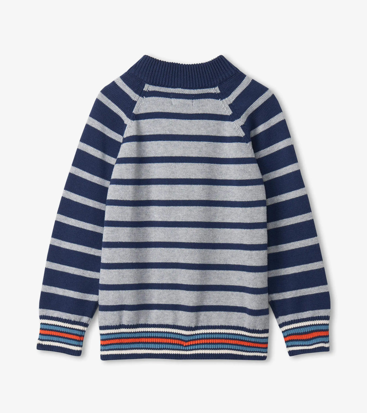 Elk Stripes Mock Neck Sweater | Hatley - Jenni Kidz