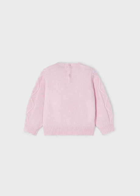 Embroidered Sweater Baby Girl | Mayoral - Mayoral