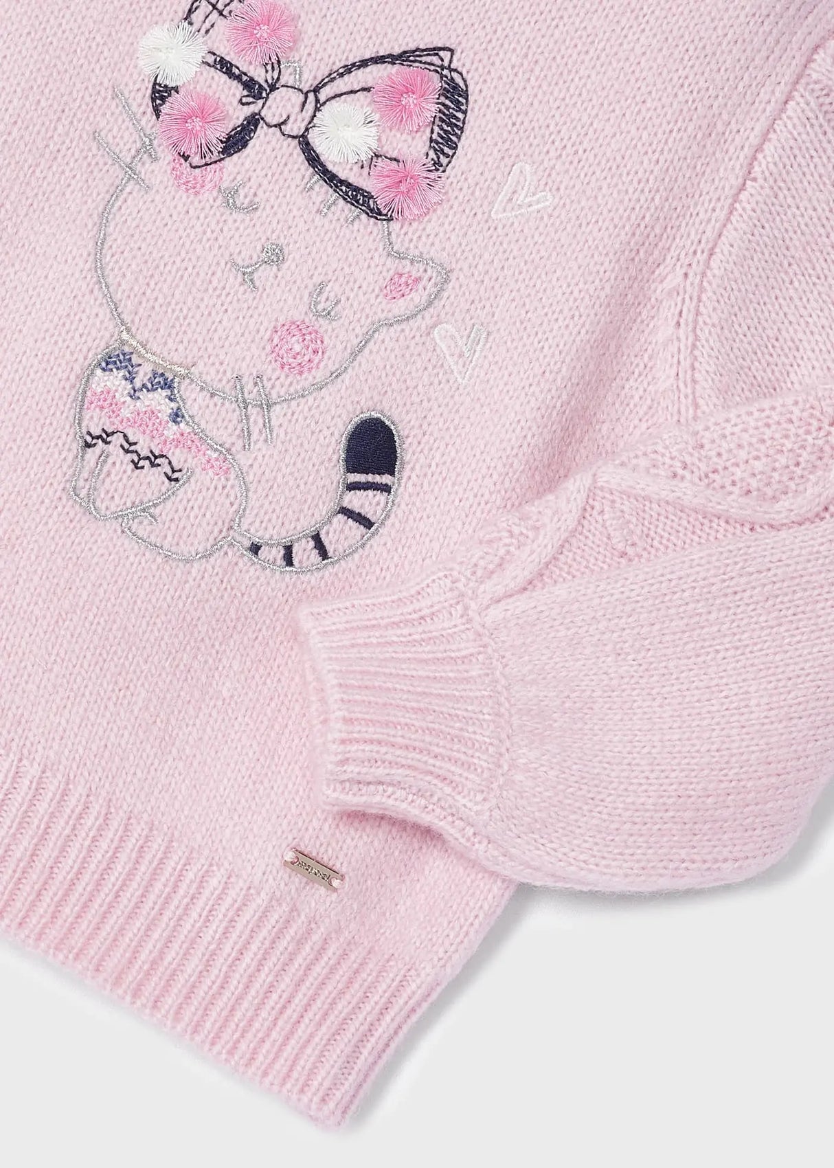 Embroidered Sweater Baby Girl | Mayoral - Mayoral