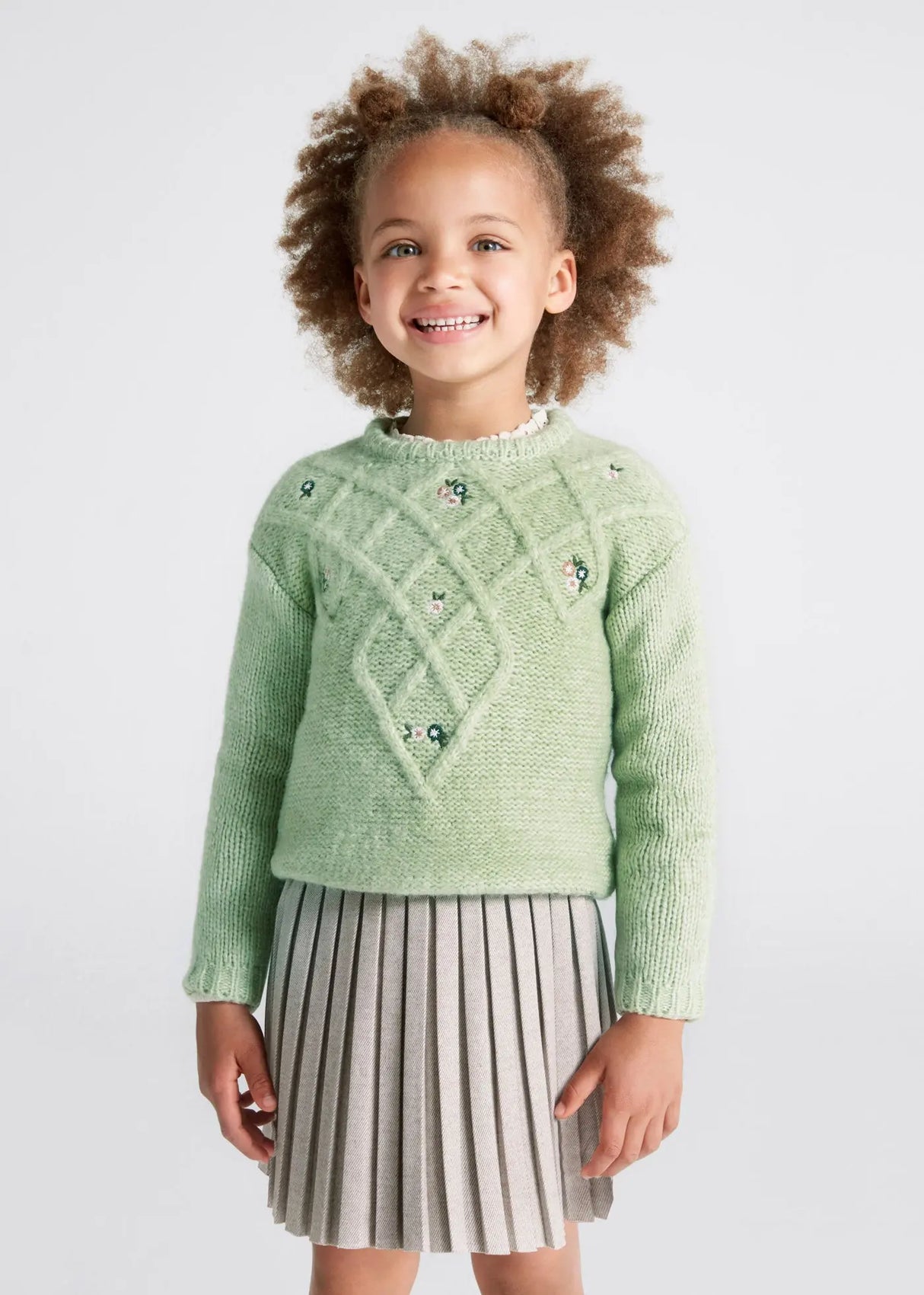 Embroidered Sweater Girl | Mayoral - Mayoral