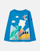 Finlay Long Sleeve T-Shirt - Dino | Joules - Joules