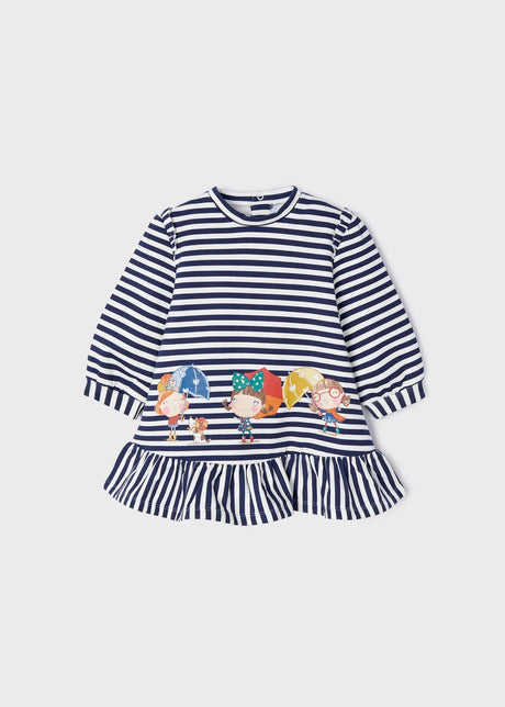 Fleece Dress Baby Girl | Mayoral - Mayoral