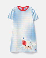 Girl Rosalee Short Sleeve A-Line Dress | Joules - Jenni Kidz