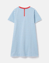 Girl Rosalee Short Sleeve A-Line Dress | Joules - Jenni Kidz