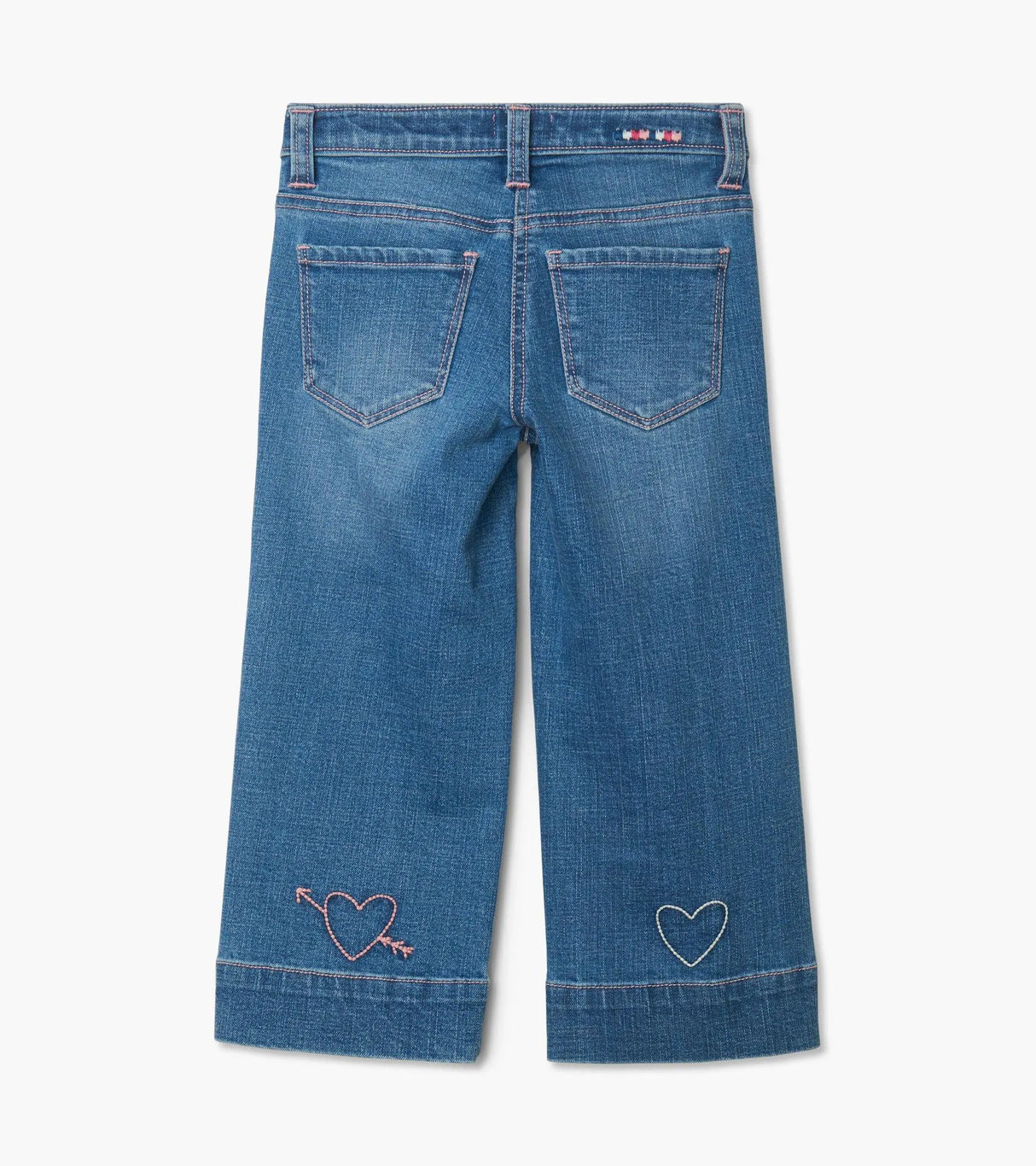 Girl Stretch Denim Wide Leg Pants | Hatley - Jenni Kidz