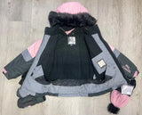 Girl's Snowsuit 5 PCS Set - Cameo Pink | Blizz - Blizz