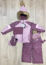 Girl's Snowsuit 5 PCS Set - Lavender | Blizz - Blizz