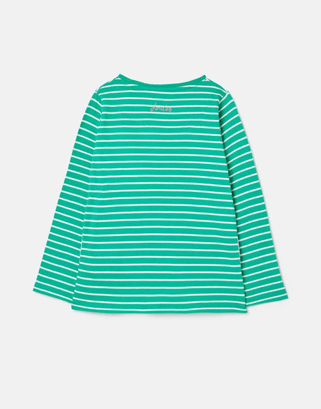 Girls' Bessie Long Sleeve Screenprint T-Shirt | Joules - Joules