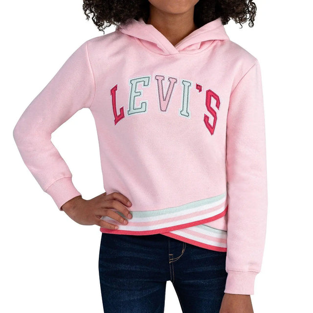 Girls' Crossed Hem Pullover Hoodie | Levi's - Jenni Kidz