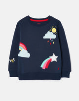 Girls' Mackenzie Artwork Sweatshirt | Joules - Joules