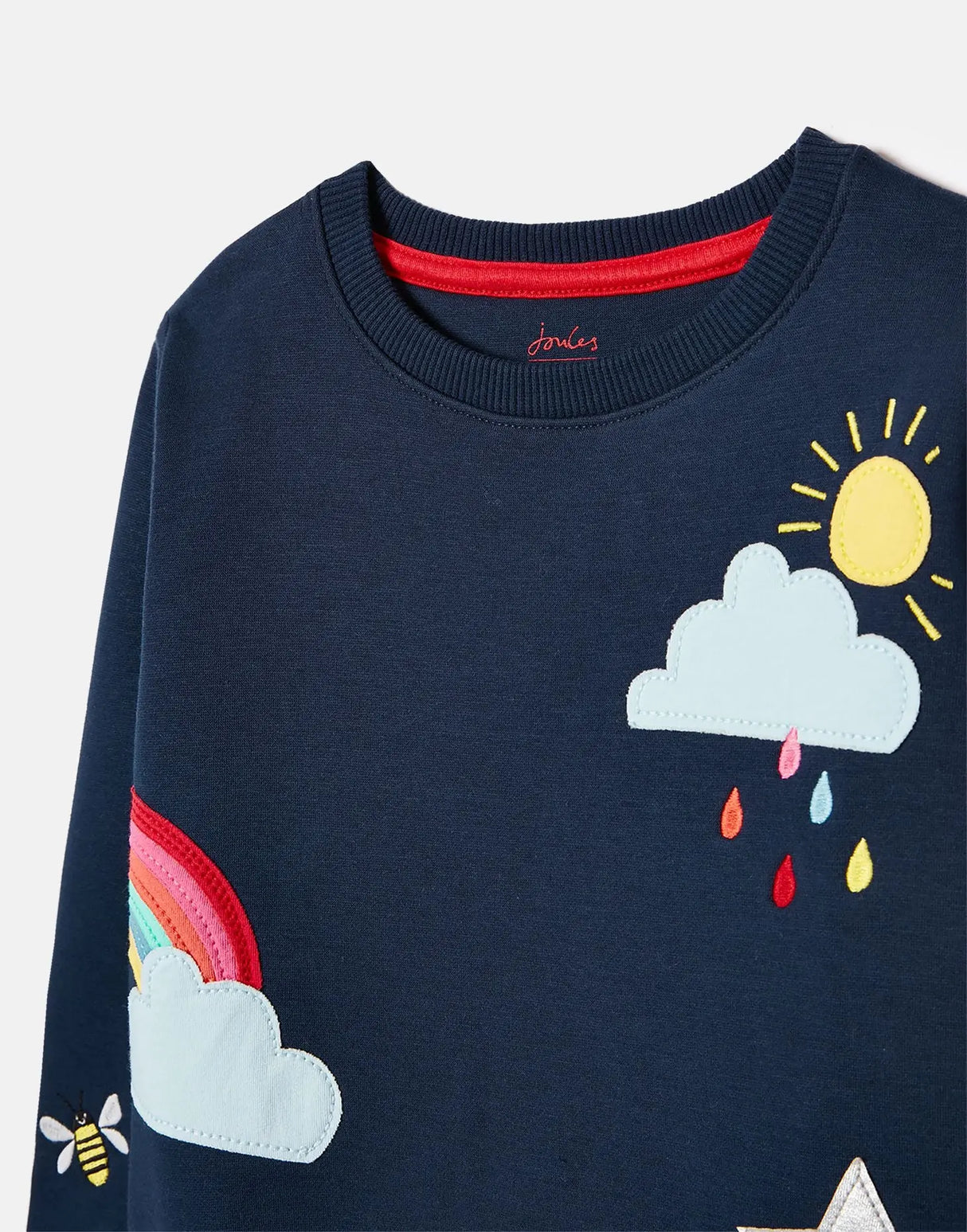 Girls' Mackenzie Artwork Sweatshirt | Joules - Joules