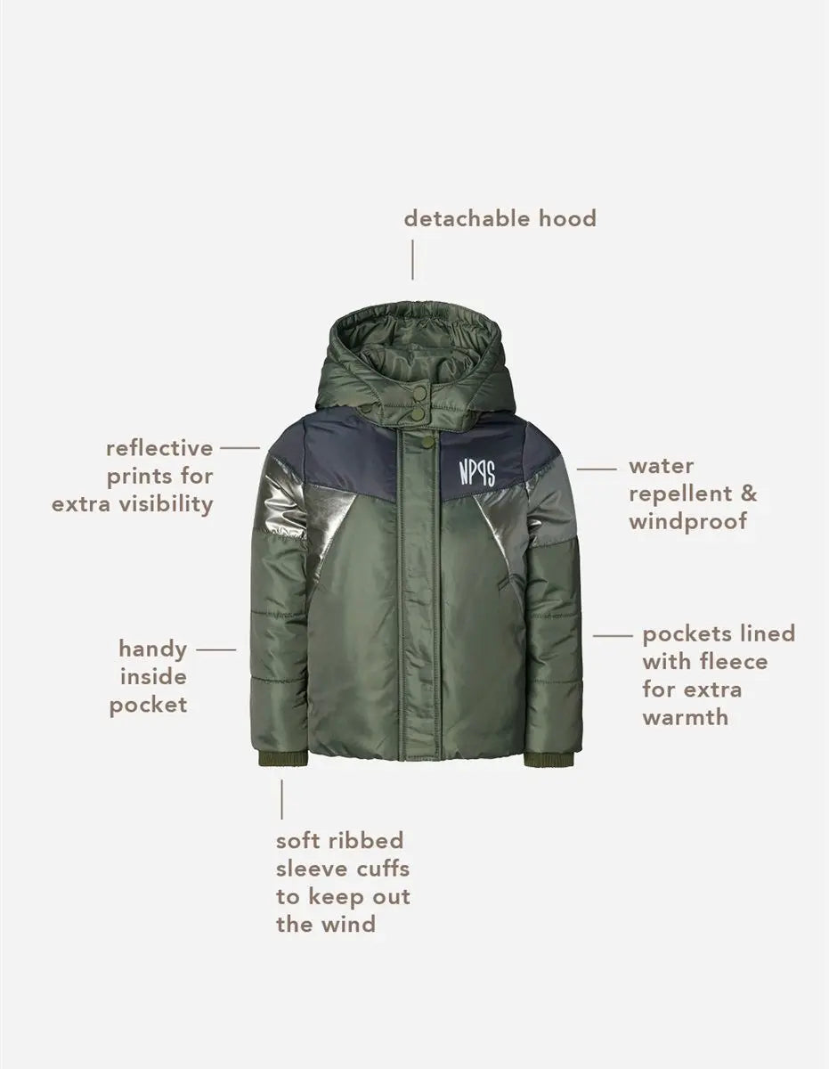 Girls' Winter jacket Nijega - Deep Depths | Noppies - Jenni Kidz