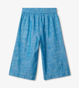 Girls Chambray Cropped Culottes | Hatley - Jenni Kidz