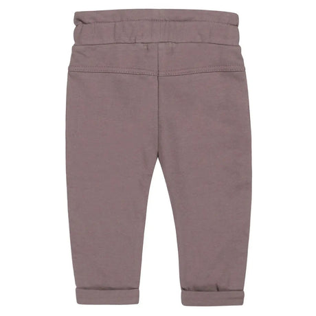 Girls Jogging Trousers Grey Brown Paperbag | Dirkje - Dirkje