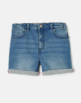 Girls Monaco Denim Shorts | Joules - Jenni Kidz