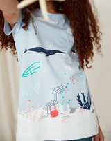 Girls Pixie Screenprint Top | Joules - Jenni Kidz